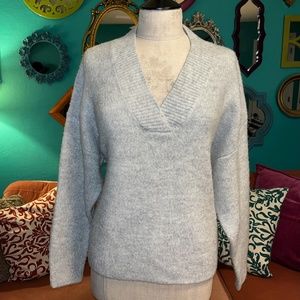 Silver Gray Express Sweater